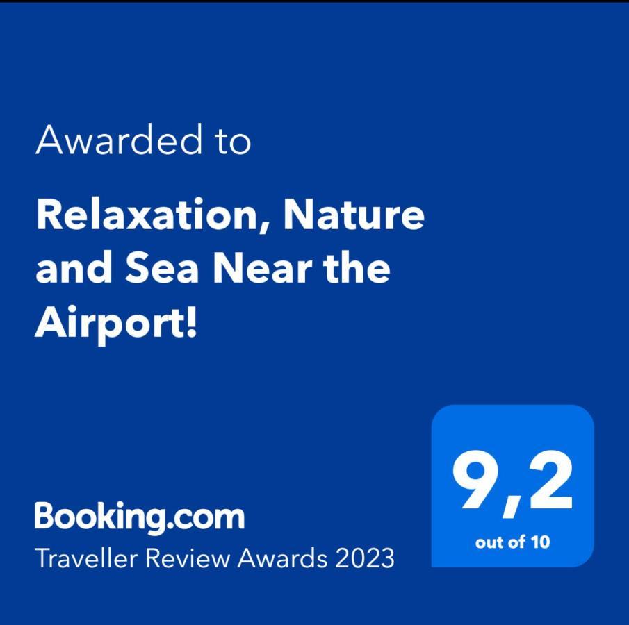 Relaxation, Nature And Sea Near The Airport! Ártemida Kültér fotó